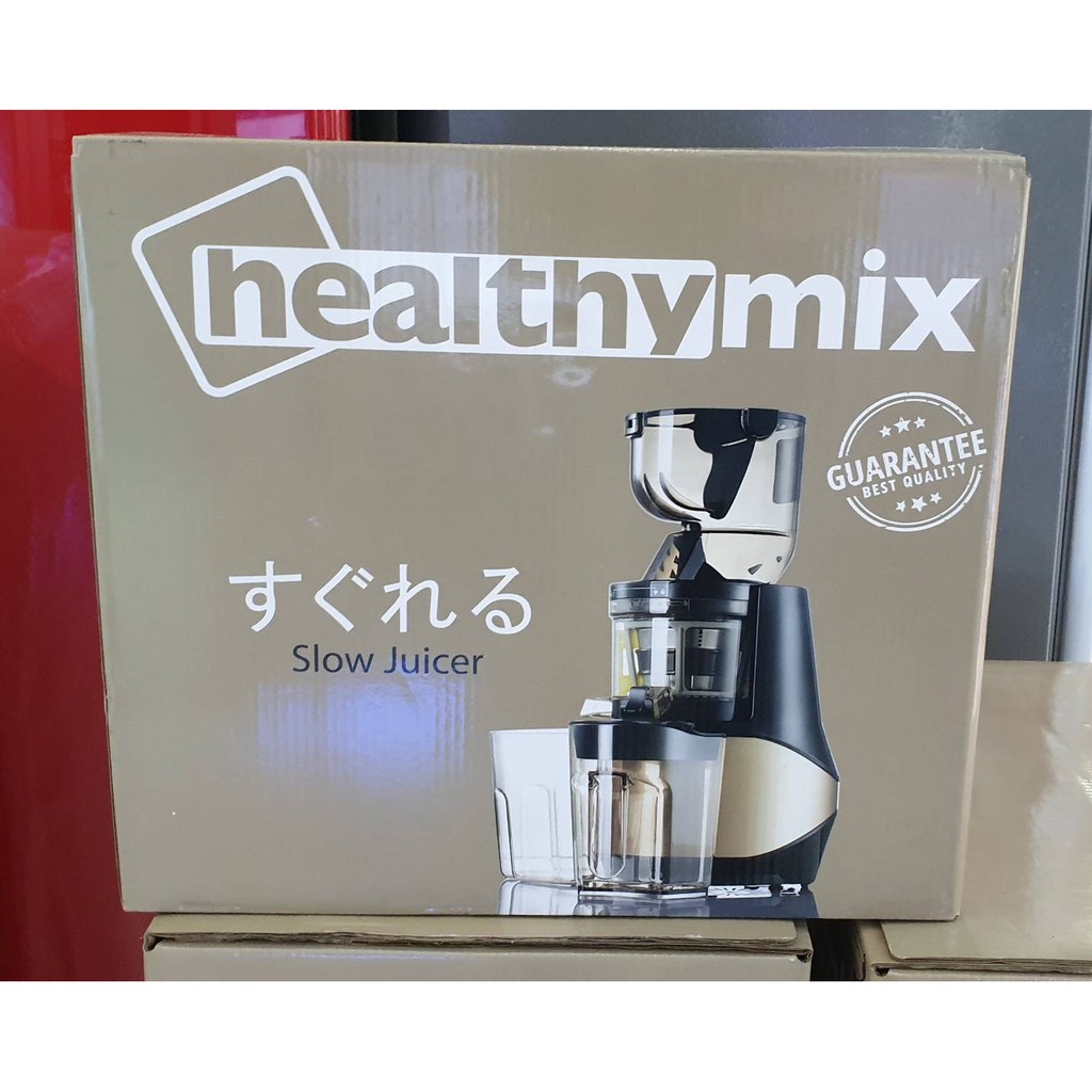ลดรับตรุษจีน-เครื่องสกัดน้ำผลไม้-healthy-mix-รุ่น-gokana-เครื่องแยกกากสกัดเย็น-เครื่องจริงสวยหรูดูแพงมาก