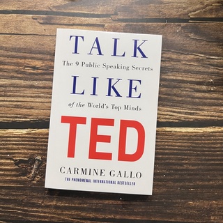 【หนังสือภาษาอังกฤษ】Talk Like TED English Version Brandnew Paperback book