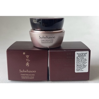 🧉🧉Sulwhasoo Timetreasure Invigorating Cream 4ml🧉🧉 ครีมลดเลือนริ้วรอย ฟื้นฟูหน้า ระดับพรีเมี่ยม