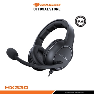 COUGAR HX330 : Gaming Headset หูฟังเกมมิ่ง หูฟังสำหรับเล่นเกม ประกัน 1 ปี