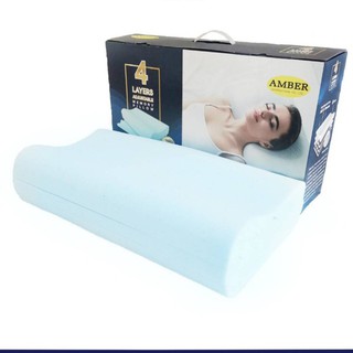 ภาพหน้าปกสินค้าAmber 4 Layers Adjustable Memory Pillow หมอนปรับระดับการนอน Amber ลดอาการปวดคอ ที่เกี่ยวข้อง