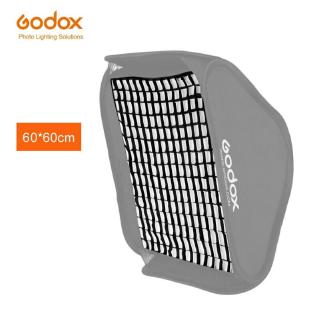 Godox 60 x 60 ซม. / 24 นิ้ว อุปกรณ์เสริมสำหรับ Godox S-Type Speedlite Flash Softbox