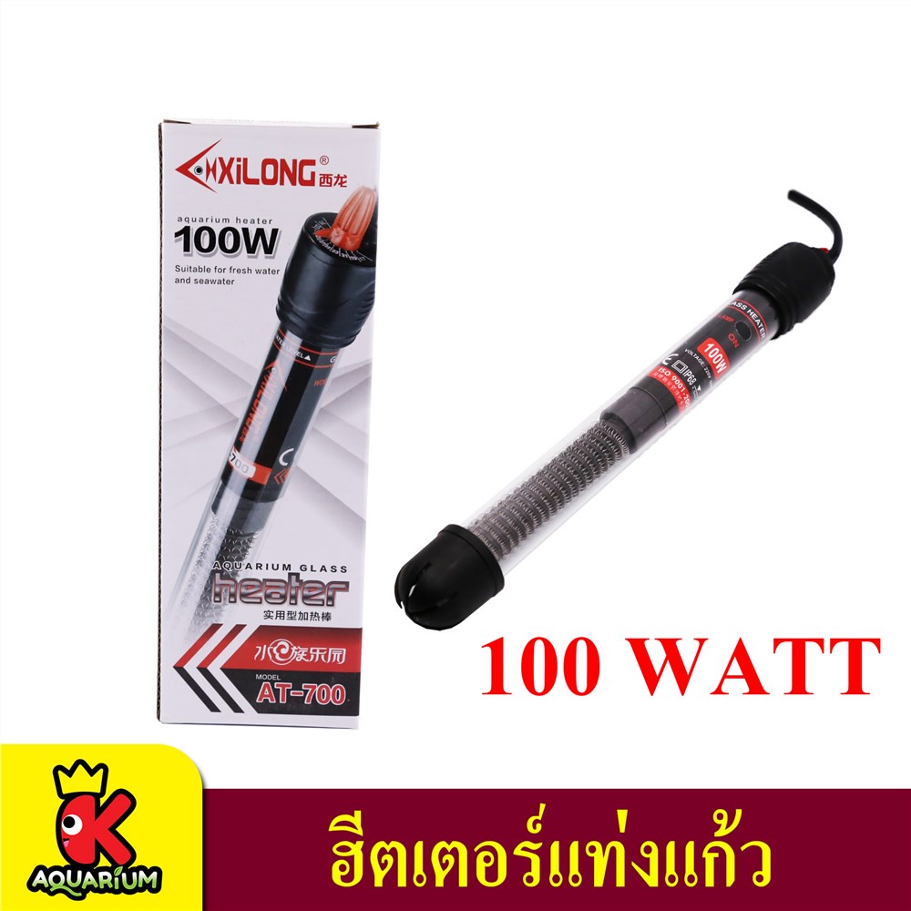 【พร้อมส่ง】 ฮีทเตอร์ตู้ปลา Xilong Heater AT-700 50w/100w/200w/300w ...