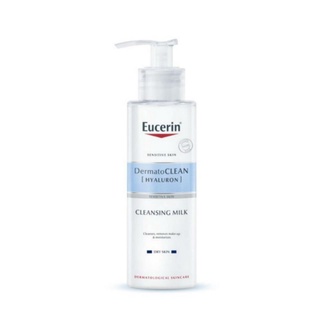 คลีนซิ่งมิลค์ | ยูเซอริน Eucerin DermatoCLEAN [HYALURON] Cleansing Milk 200ml.