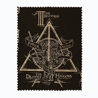 สั่งทำ ผ้าเช็ดแว่นตา ผ้าเช็ดแว่น ผ้าเช็ดเลนส์ ผ้าเช็ดจอ ภาพยนตร์ Harry Potter and the Deathly Hallows เครื่องรางยมทูต