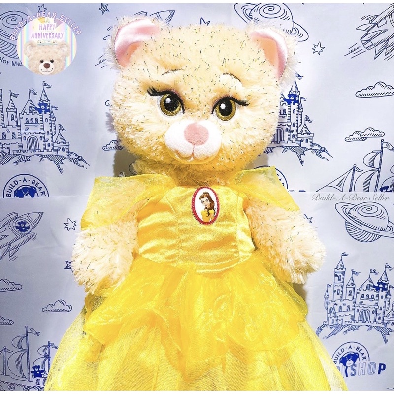 ตุ๊กตาเจ้าหญิงเบลล์-belle-build-a-bear-คอลเลคชั่นปีเก่าสินค้าเลิกผลิต
