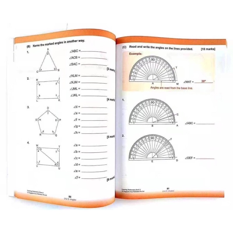 learning-maths-mathematics-แบบฝึกหัดเลขหลักสูตรสิงค์โปร์-sap-พร้อมส่งค่ะ