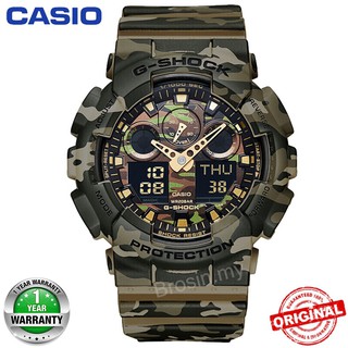 【Hot Sale】Casio G-Shock GA100 Watch Men Sport Watches Army Green