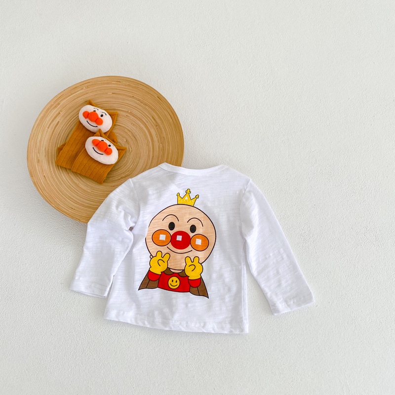 เสื้อแจ็กเก็ตคาร์ดิแกนแขนยาว-แบบบาง-พิมพ์ลายการ์ตูน-ป้องกันแดด-แฟชั่นฤดูร้อน-สําหรับเด็ก