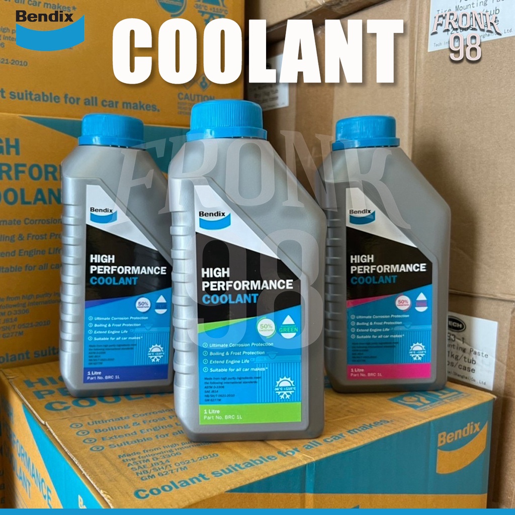Bendix น้ำยาหล่อเย็น/น้ำยาเติมหม้อน้ำ "High Performance Coolant" ขนาด 1