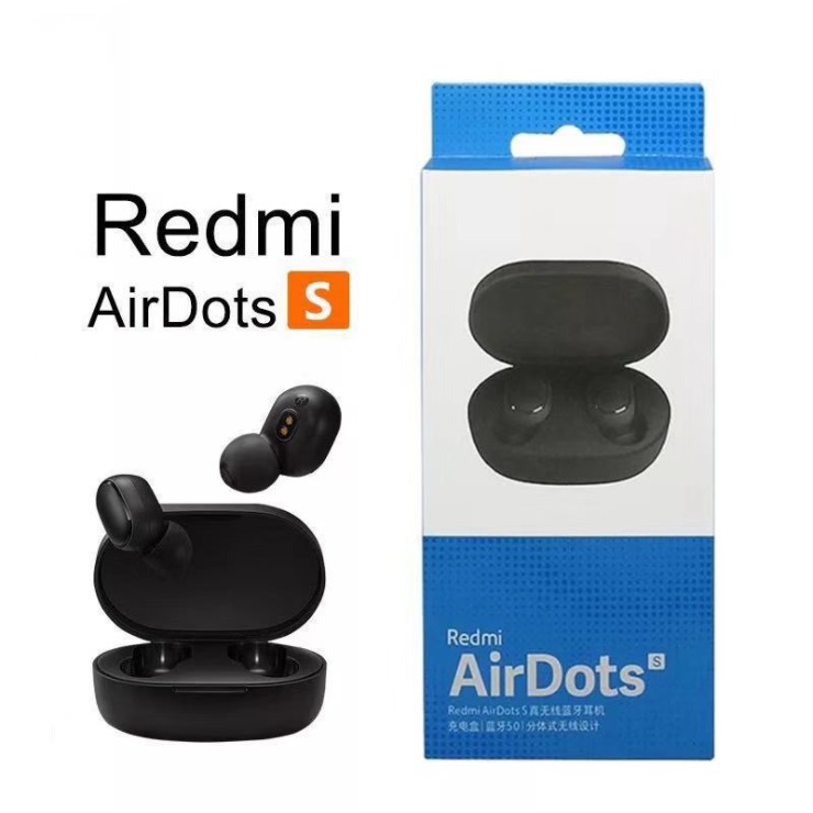 ภาพหน้าปกสินค้าXiaomi Redmi Airdots S หูฟังเกมส์มิ่ง หูฟังไร้สาย True Wireless Bluetooth 5.0 TWS (รองรับ Gaming Mode) จากร้าน device_shop บน Shopee