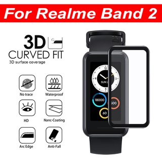 ฟิล์มกันรอยหน้าจอ 3D สําหรับ Realme Band 2