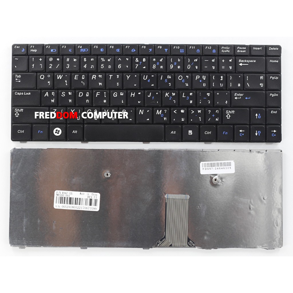 คีย์บอร์ด Samsung R428 R429 R439 R418 R420 R480 R423 R425 R480 R470 ...