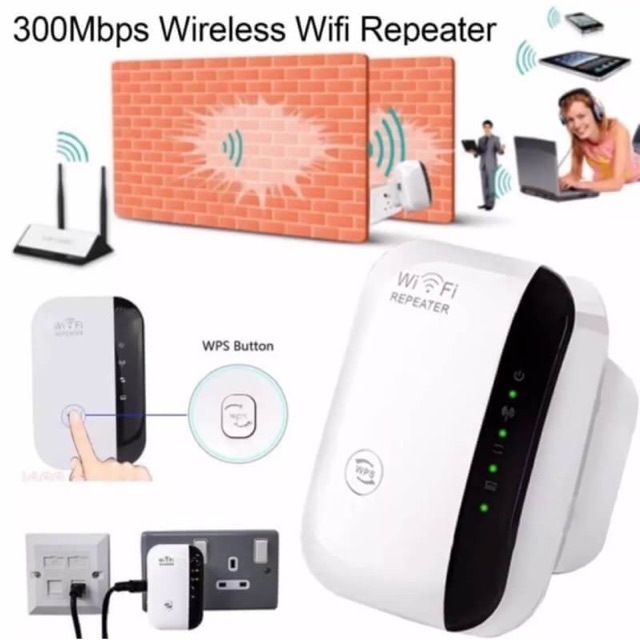 Repeater เพิ่มระยะสัญญาณ Wifi ไห้ไกลขึ้น15-20เมตร | Shopee Thailand
