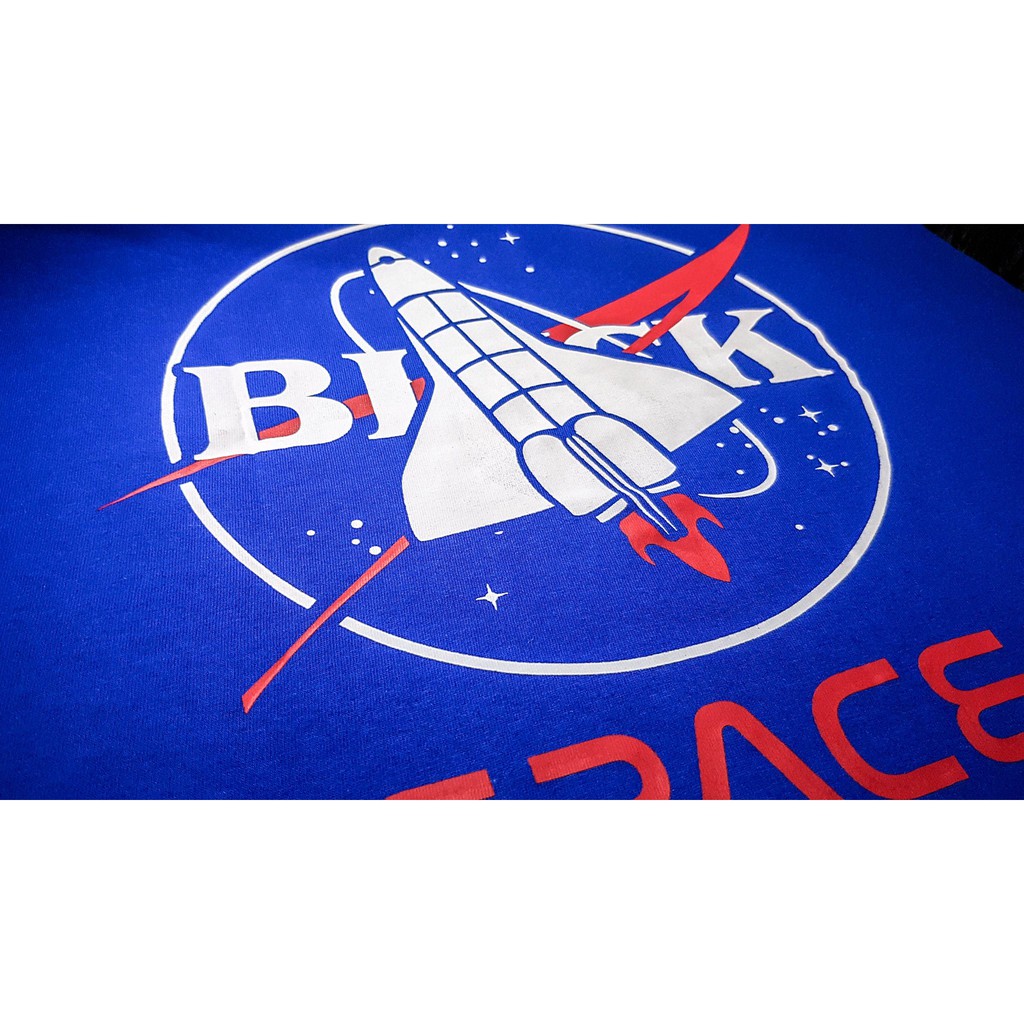 blackmoret-เสื้อยืดแขนสั้น-สีน้ำเงิน-ลาย-spacecraft