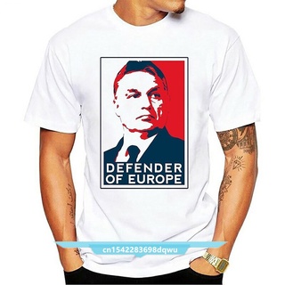 เสื้อยืดผ้าฝ้ายพิมพ์ลายขายดี เสื้อยืด คอวี เสื้อยืด พิมพ์ลายตัวอักษร Orban Hungary Ungarn Budapest Grenze Europa Fun 201
