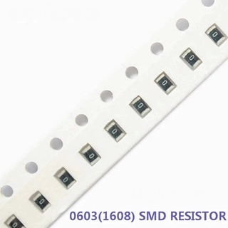 R Resistor SMD ตัวต้านทานชิป 0603 20 ชิ้น ตัวต้านทาน