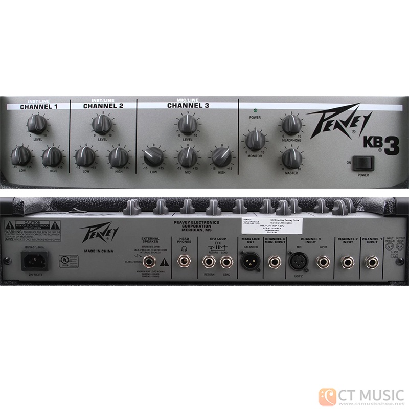 ใส่โค้ดลด-1000บ-peavey-kb3-แอมป์คีย์บอร์ด