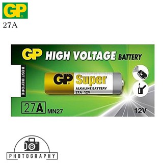 สินค้า GP ถ่าน 27A สำหรับ ถ่าน 27A 12v A27 L828 อัลคาไลน์ยังสามารถใช้แบตเตอรี่รุ่น 12 V รีโมทคอนโทรล