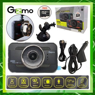 Gizmo Carcam DVR กล้องติดรถยนต์ รุ่น GC-001#รับประกัน 1 ปี