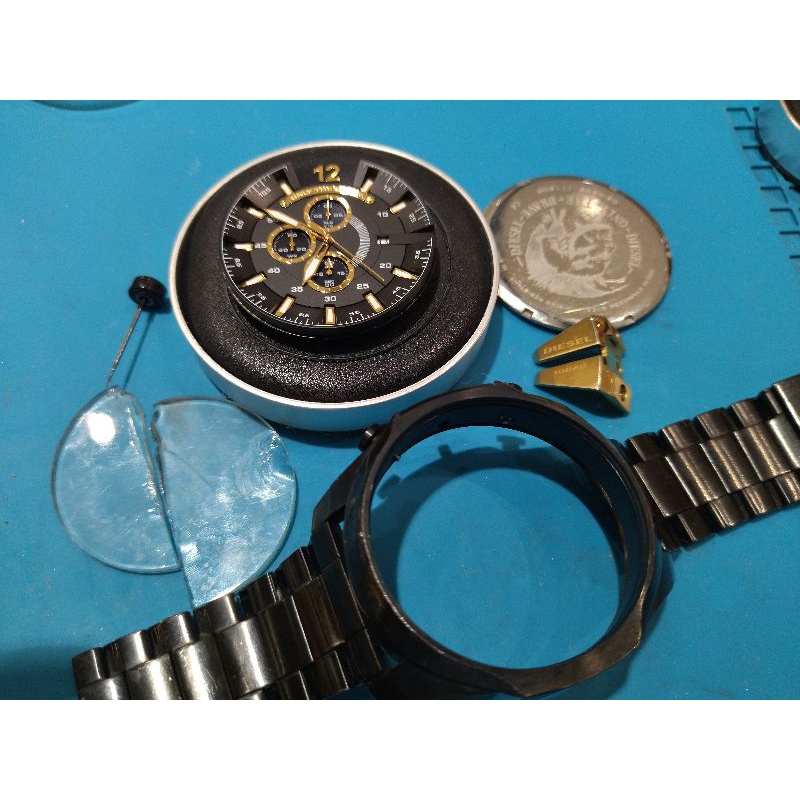 กระจกนาฬิกา-diesel-megachief-flat-mineral-crytal-watch-glass