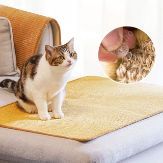 ภาพขนาดย่อของภาพหน้าปกสินค้าPetcho แผ่นลับเล็บแมว ที่ลับเล็บแมว ที่นอนแมว กันข่วน ของเล่นแมว ลับเล็บแมว คอนโดแมว Natural Cat Scratcher Mat จากร้าน petcho01 บน Shopee ภาพที่ 1