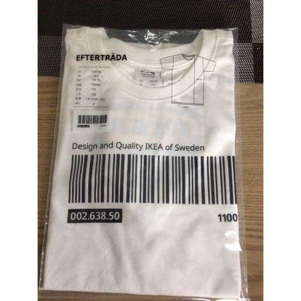 เสื้อยืด-ikea-แท้-limited-size-s-กว้าง-40-ยาว-54-cm