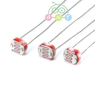 (3 ชิ้น) LDR 5 mm. Photoresistor Light Depent Resistor