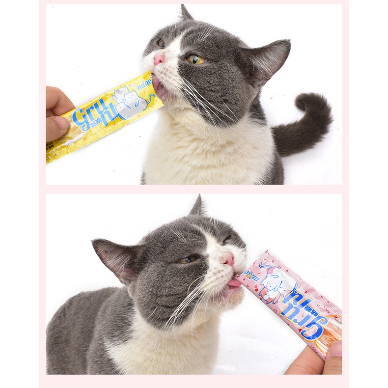 ภาพสินค้าขนมแมวเลีย Urchin สินค้าสำหรับน้องแมวชอบ มี 3 รสชาติ 15กรัม จากร้าน cat_home_by_zakabi_mom บน Shopee ภาพที่ 5