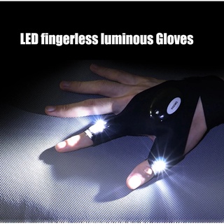 ภาพหน้าปกสินค้า[Night Light] ถุงมือกันน้ําพร้อมไฟ Led สําหรับตกปลาขี่จักรยานเดินป่าขี่จักรยาน ที่เกี่ยวข้อง