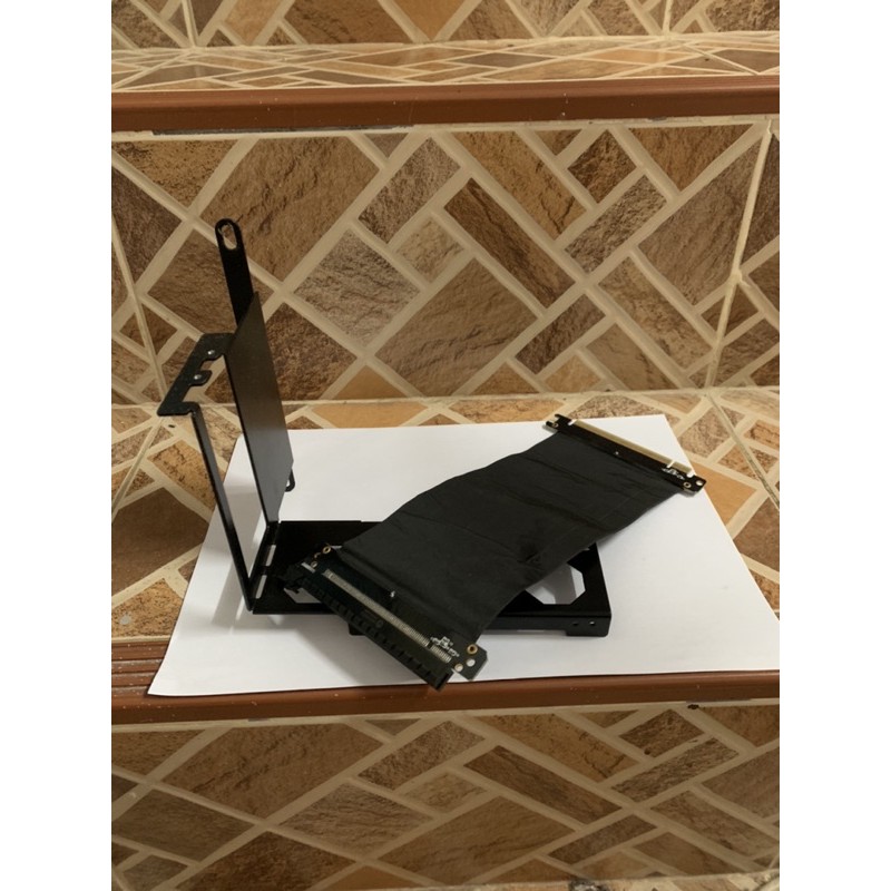 Riser card+เหล็กสำหรับทำการ์ดจอแนวตั้ง | Shopee Thailand