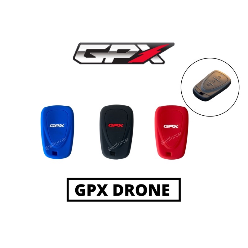 ภาพหน้าปกสินค้าปลอกรีโมท GPX DRONE 2022 ซิลิโคนรีโมท gpx 150 เคสกุญแจรีโมท จีพีเอ็กซ์ ปลอกซิลิโคน Gpx ช่วยกันรอยขีดข่วน ไม่รบกวนสัญญาณ
