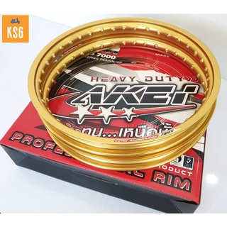 ล้อ AKEI ของแท้!!! เกรด AAA ขอบ 17 - 1.40 สีทองอ่อน จำนวน 2 วง#ล้อขอบ 17-1.40 AKEI สีทองอ่อน