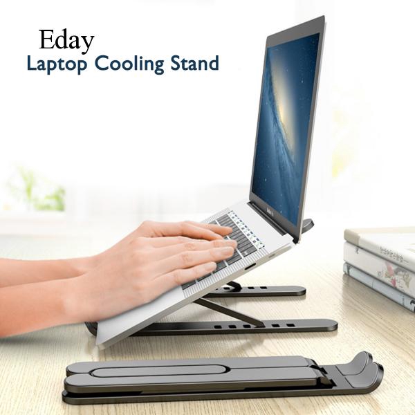 eday-ขาตั้งพัดลมระบายความร้อนแบบพกพาพับได้-7-ระดับสําหรับ-ipad-macbook-notebook-computer-tablet
