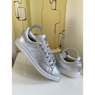 รองเท้า adidas Stan Smith silver metallic size36