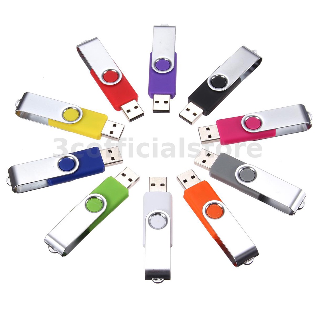 แฟลชไดรฟ์-usb-2-0-64mb-usb-2-0-360-สีสันสดใส-ไดรฟ์นิ้วหัวแม่มือ-แบบหมุนได้