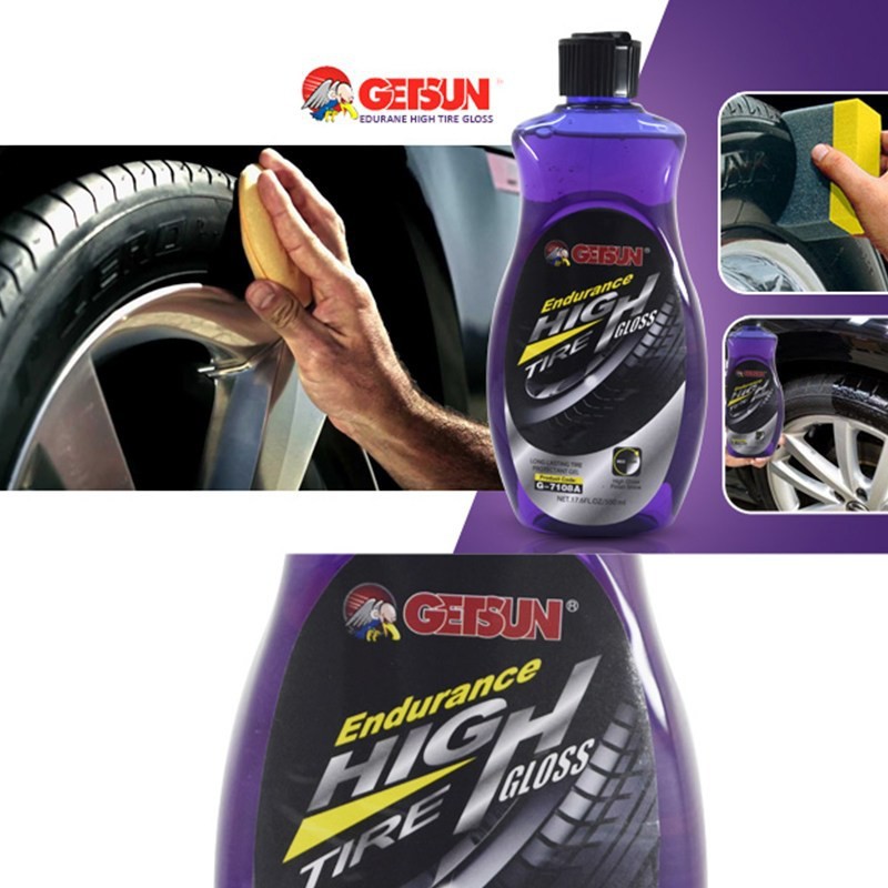 น้ำยาขัดยาง-getsun-high-tire-gloss-500ml-น้ำยาขัดยางดำ-น้ำยาเช็ดยางรถ-น้ำยาทาล้อยาง-t0004