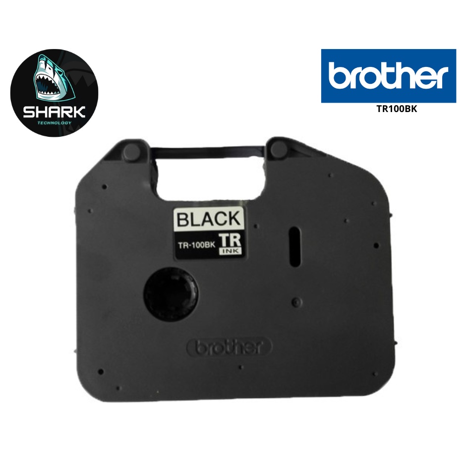 TAPE (เทปผ้าหมึก) BROTHER TR-100BK RIBBON CASSETTE BLACK - LENGTH 100M ...