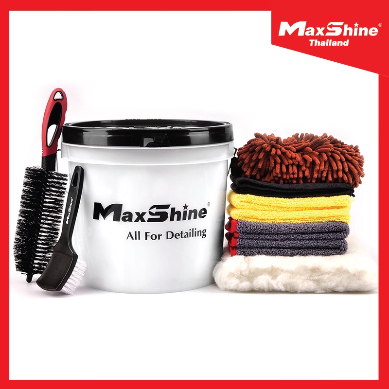 MaxShine Enjoy Car Wash Bucket Kit (MSB10) – Southwest Detail Supplies