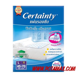 แผ่นรองซับ Certainty