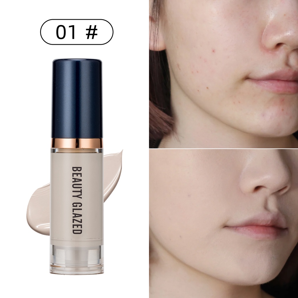 ภาพหน้าปกสินค้าBeauty Glazed All Primer + รองพื้นเนื้อแมท + แป้งฝุ่น + แป้งฝุ่นสําหรับใช้แต่งหน้า 3ชิ้นเหมาะกับการพกพาเดินทาง จากร้าน bgcosmetics.th บน Shopee