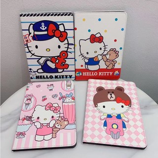 เคสไอแพด Hello Kitty เคสiPad แมว Cute 10.2 gen7 2019 iPad gen8 เคสไอแพด Gen6 2019 Air4,10.5,11pro2020 mini1/2/3/4/5 Case