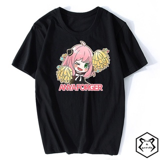 เสื้อยืดโอเวอร์ไซส์Manga Anime spy x family ลอยด์ ฟอเจอร์ อาเนีย ฟอเจอร์ ยอร์ ฟอเจอร์ Loid Anya Yor Bond Forger tops 3D