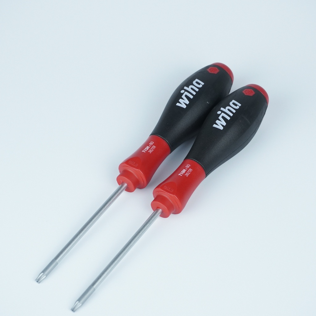 Wiha ไขควงหัว Torx (มีรู) T10H T15H รุ่น 362TR SoftFinish ขนาด T10Hx80 ...