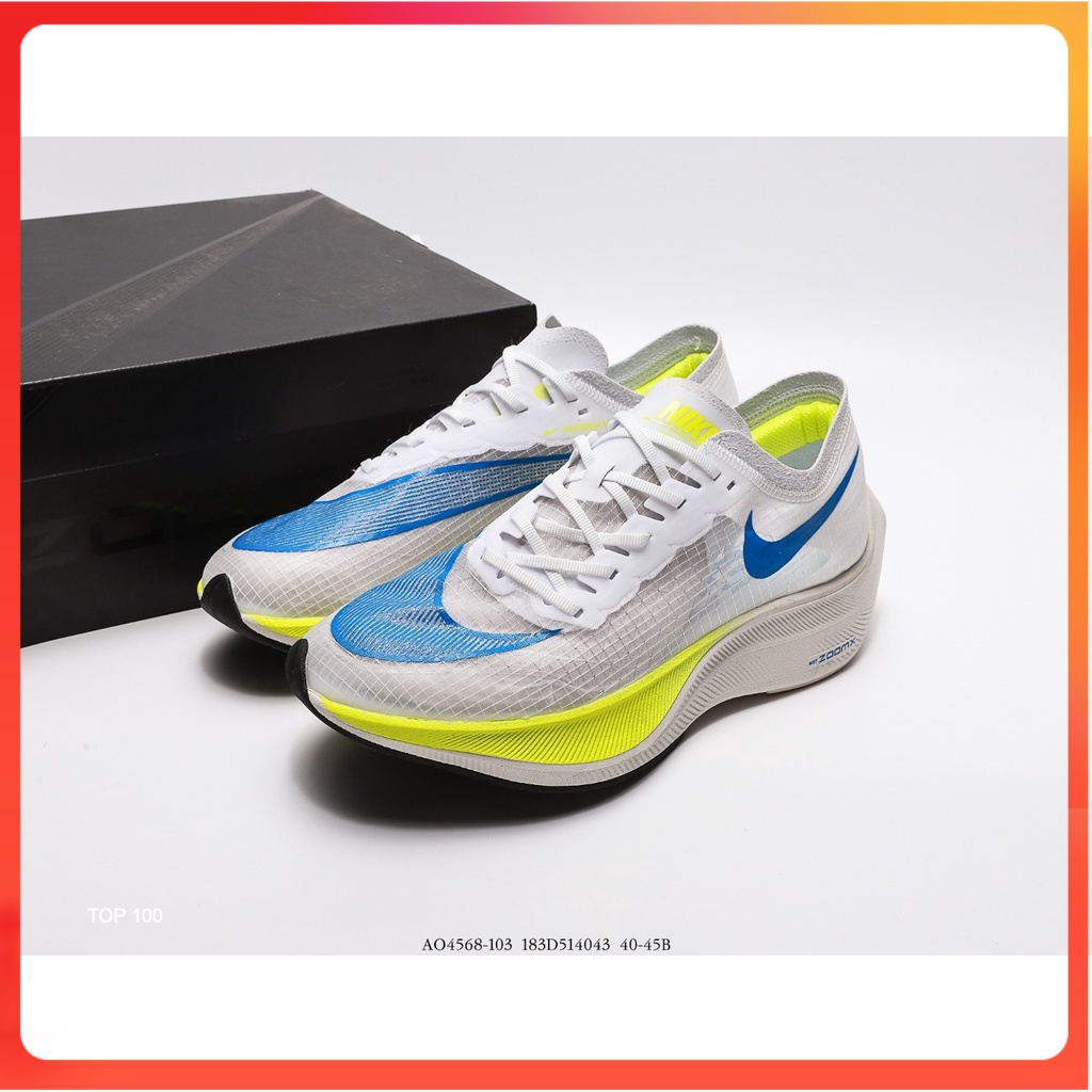 n-i-k-e-zoomx-vaporfly-next-white-cyber-รองเท้าวิ่งชาย-size-40-45