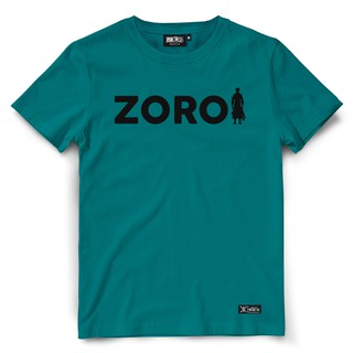 ROUND คอลูกเรือDextreme T-shirt DOP-1016 เสื้อวันพีซ One Piece Zoro-4XL
