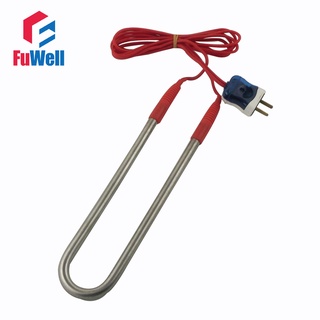 Stainless Steel 220V 2KW Heating Element U Shaped Electric Heating Tube Heater for Swimming Pool or Bathtub
