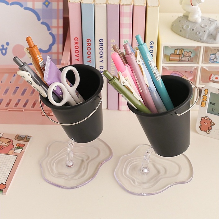 พร้อมส่ง-pen-holder-ใส่วางปากกา-ที่ใส่แปรงแต่งหน้า