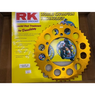 สเตอร์หลัง R1/ R3 / R6  ขนาด520  เบอร์43-47  งานRK  16