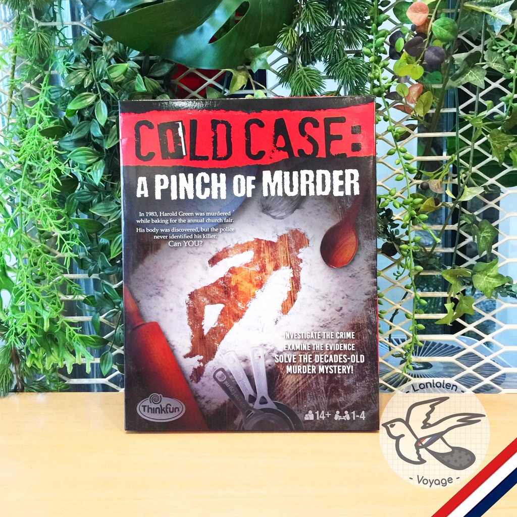 ภาพสินค้าCold Case A Pinch of Murder / A Story to Die For Thinkfun ห่อของขวัญฟรี จากร้าน lanlalenvoyage บน Shopee ภาพที่ 1